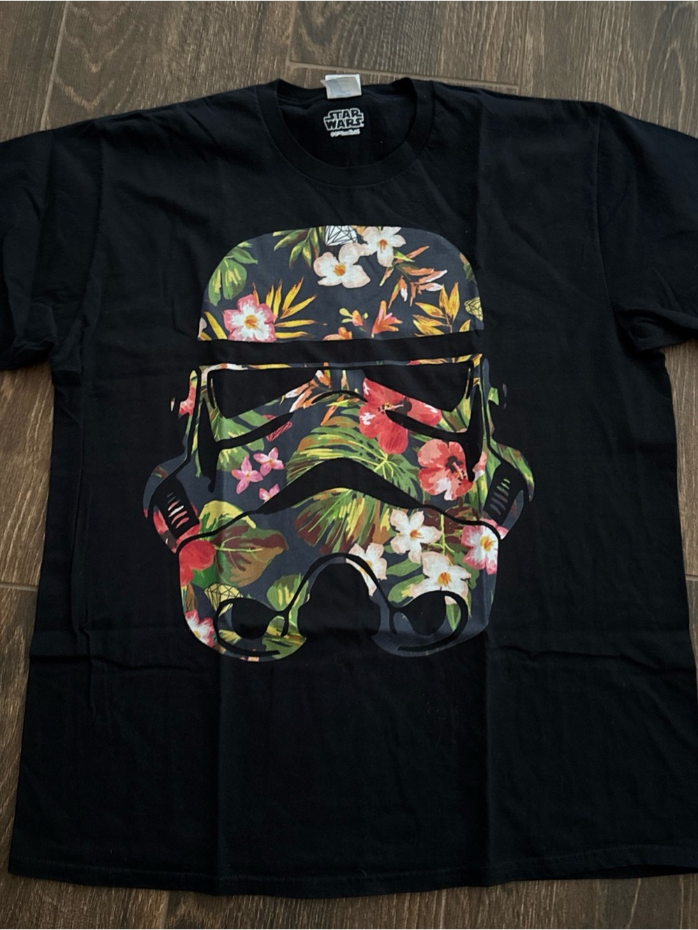 Star Wars Black Crewneck Graphic Tee